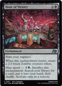 Hour of Victory - FOIL - U Aetherdrift 91 - MTG - Image 1