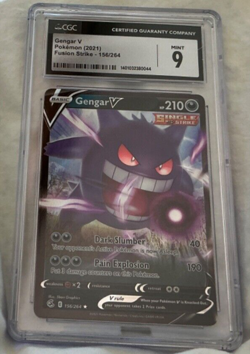 Gengar V 156/264 Ultra Rare Holo - 2021 Pokemon Fusion Strike - CGC 9 Mint - Image 2