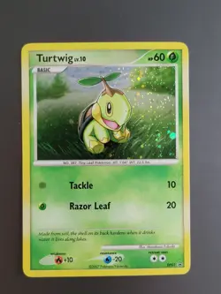 Turtwig - DP01 - Holo Promo Pokemon Diamond & Pearl Pokemon 2007 MP - Image 1