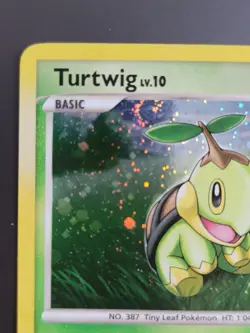 Turtwig - DP01 - Holo Promo Pokemon Diamond & Pearl Pokemon 2007 MP - Image 3