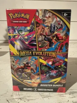 Pokemon TCG Mega Evolution Booster Bundle - New/Factory Sealed Six Packs - Image 1