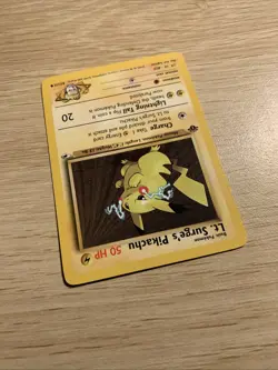 Pokemon TCG Vintage 1ST EDITION Lt. Surge's Pikachu 81/132 - Gym Heroes NM - Image 3
