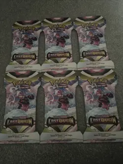 Pokemon Lost Origin Sleeved Booster Packs x 6 - Brand New Sealed - Image 1