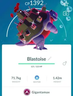 Shiny Gigantamax Blastoise ?? Pokemon Go - Image 1