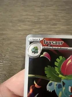 Pokemon TCG Ivysaur Holo Full Art Mega Evolution 134/132 - Image 2