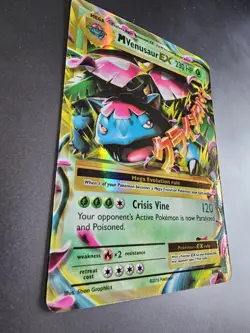 2016 POKEMON XY EVOLUTIONS #2/108 MEGA VENUSAUR HOLO - Image 2