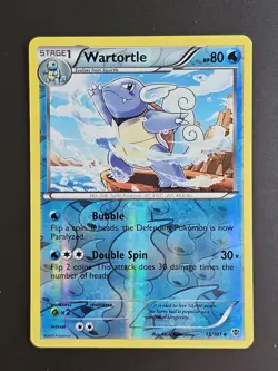 Pokemon TCG - Wartortle Reverse Holo 15/101 - Plasma Blast NM - Image 1