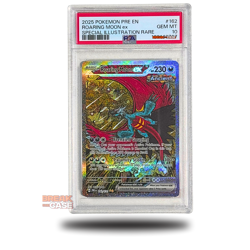 Roaring Moon EX - SIR - Prismatic Evolution - PSA 10 - Pokemon English - Image 1