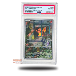 Glumanda - Top Trainer Box Promo - Obsidianflammen - PSA 8 - Pokemon Deutsch - Image 1