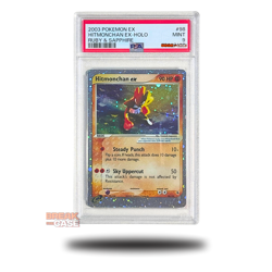 Hitmonchan EX - Holo 2003 - #98 - Ruby & Sapphire - PSA 9 - Pokemon English - Image 1
