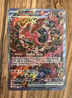 Pokemon TCG Phantasmal Flames Oricorio EX #024 SIR Black Star Promo UPC - Image 1