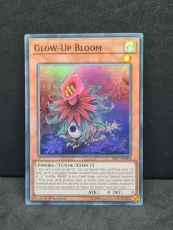 Yugioh Glow-Up Bloom SR07-EN003 Super Rare 1st Edition NM - Image 1