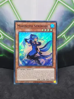 Yugioh Marincess Springirl LED9-EN031 Super Rare 1st Edition NM - Image 1