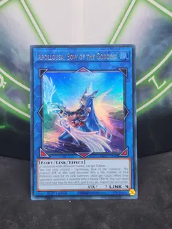 Yugioh Apollousa, Bow of the Goddess RA02-EN040 Ultra Rare 1st Edition NM - Image 1