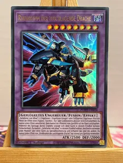 Rindbrumm Der Zuschlagende Drache PHHY-DE034 Ultra Rare Deutsch NM YUGIOH - Image 1