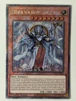 Ether der Himmelsmonarch RA04-DE018 Platinum Secret Rare DE NM YUGIOH - Image 1