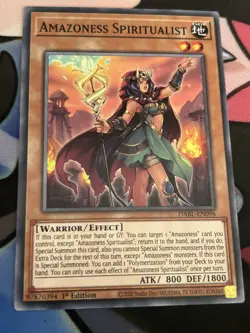 Amazoness Spiritualist DABL-EN096 Common NM Yugioh - Image 1