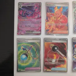 Phantasmal Flames Mega Evolution EX Bundle Job lot Full Art Rare 8X Card POKEMON - Image 2