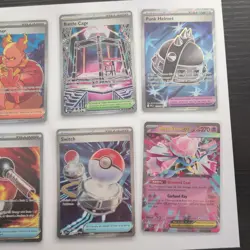 Phantasmal Flames Mega Evolution EX Bundle Job lot Full Art Rare 8X Card POKEMON - Image 3