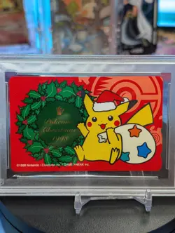 PSA 10 Pokemon Phone Card Pikachu Japanese Christmas Originals Center 1998 Pop 7 - Image 2