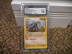 Armaldo EX Sandstorm cgc 10 GEM MINT 2003 HOLO 1/100 Pokemon psa card E-Reader - Image 1