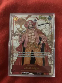 Roger Gold Manga Alternative Art OP09-118 One Piece Card - Image 1