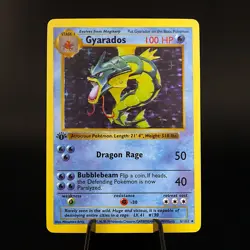 [ART CARD] Gyarados, Shining, Giovanni's 1st Ed. CUSTOM MADE READ DESCRIPTION - Image 4