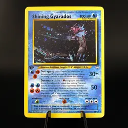 [ART CARD] Gyarados, Shining, Giovanni's 1st Ed. CUSTOM MADE READ DESCRIPTION - Image 5