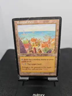 Rishadan Port - Mercadian Masques - Heavily Played (HP) - Corner Crease - MTG - Image 1
