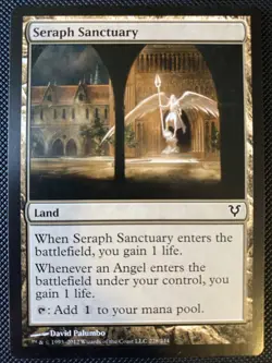 English - MTG Seraph Sanctuary - Avacyn Restored - Image 1