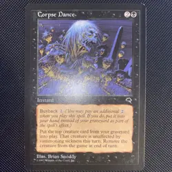 English - MTG Corpse Dance - LP - Reserved List - Tempest - Image 1