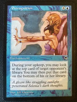 English - MTG Precognition - Tempest - Image 1