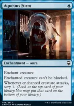 Aqueous Form Commander Legends (CMR) 56 MTG Regular - Image 1