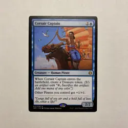 CORSAIR CAPTAIN JUMPSTART MTG BLUE CREATURE RARE NM - Image 4