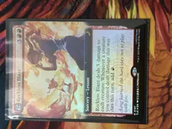 Reckless Blaze - Foil - Extended Art Avatar MTG - Image 1
