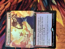 Reckless Blaze - Foil - Extended Art Avatar MTG - Image 4