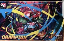 Mega Venusaur ex League Cup Champion Playmat Pokemon TCG - Image 1