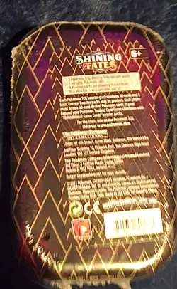 Pokemon TCG: Sword &Shield Shining Fates Mini Tin Celebi - Sealed - Image 2