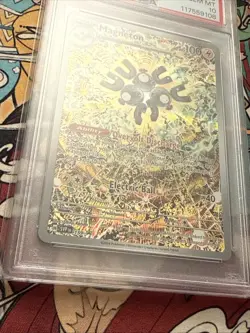 Pokemon Center Magnet Magneton #159 PSA 10 Surging Sparks Promo - Image 3