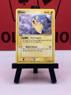 Minun 37/106 Emerald Pokemon TCG Regular Uncommon 2005 MP - Image 2