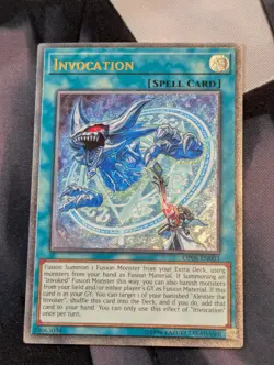 YUGIOH INVOCATION ULTIMATE RARE NEAR MINT OP06-EN003 - Image 1