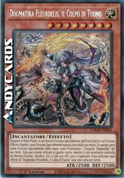 DOGMATIKA FLEURDELIS, IL COLPO DI TUONO • Segreta • DOOD IT026 • 1Ed • Yugioh! - Image 1