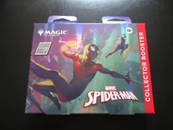 MAGIC THE GATHERING MARVEL SPIDERMAN COLLECTOR BOOSTER SEALED NEW BOX 15 CARDS - Image 1