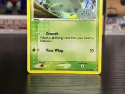 Pokemon TCG EX Crystal Guardians - Bulbasaur #46/100 - Stamped Holo Card - Image 3