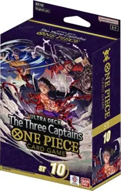 ONE PIECE Card Game THE THREE CAPTAINS Ultra Deck Starter Deck (ST-10) English 810059783508 - Image 1