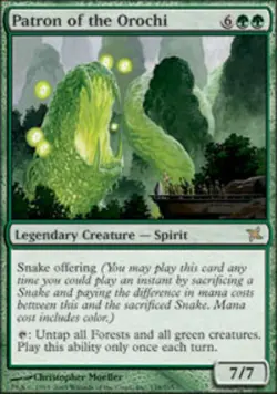 MTG magic cards 1x Patron of the Orochi Betrayers Light Play, English - Image 1