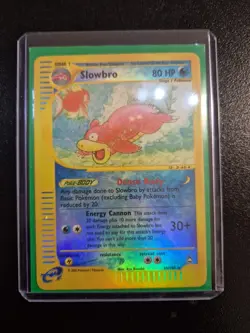 Pokemon Aquapolis Slowbro 33/147 Reverse Holo 2002 e-Series - NM- Vintage Card - Image 1