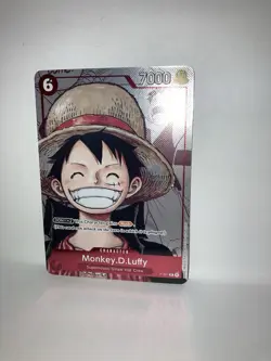 Monkey.D.Luffy (Alternate Art) P-001 25th Anniversary One Piece Promotion Cards - Image 2