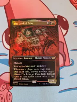 The Lord of Pain (Borderless) MTG Duskmourn FOIL Magic: the Gathering - Image 1