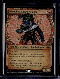Breeches, Eager Pillager 294 Foil - LCI - NM - MTG Magic The Gathering - Image 1